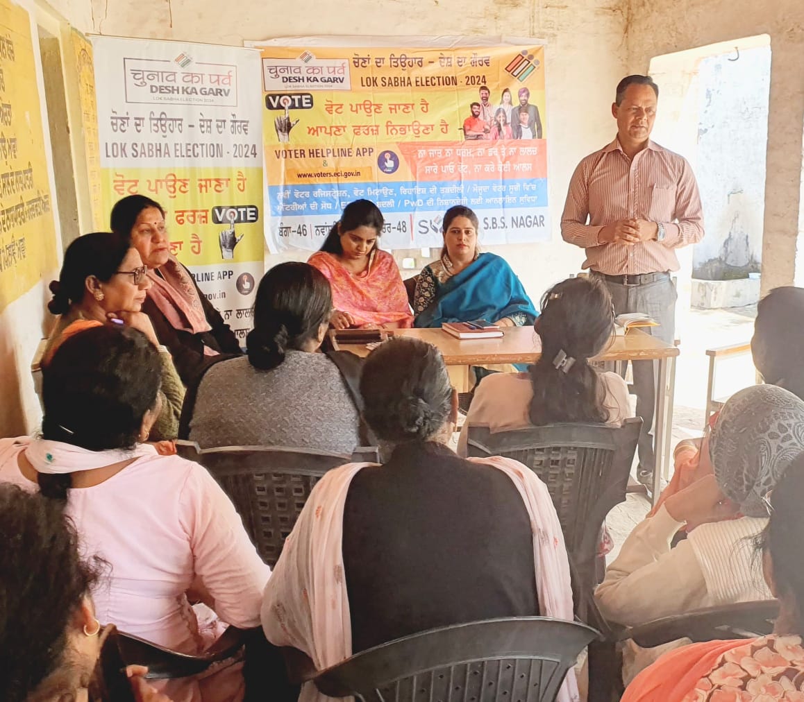 Anganwadi workers were made aware by the sweep team under the door-to-door campaign